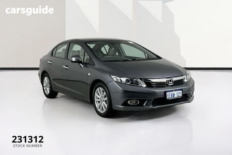 Grey 2012 Honda Civic Sedan Vti-Ln