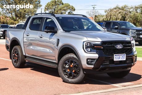 Silver 2026 Ford Ranger Double Cab Pick Up Wildtrak 3.0 (4X4)