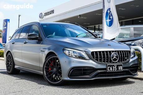Grey 2020 Mercedes-Benz C63 Estate S