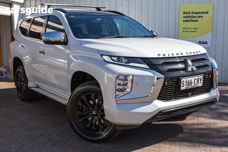White 2022 Mitsubishi Pajero Sport Wagon Gsr (4Wd) 7 Seat