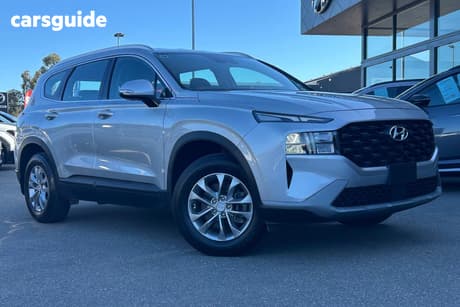 Silver 2023 Hyundai Santa FE Wagon Mpi (2Wd)