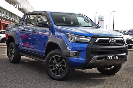 Blue 2023 Toyota Hilux Double Cab Pick Up Rogue (4X4)