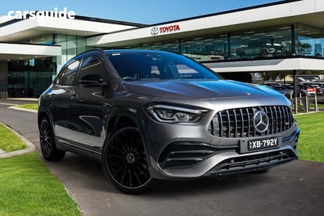 Grey 2021 Mercedes-Benz GLA35 Wagon 4Matic