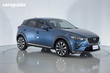 Blue 2021 Mazda CX-3 Wagon S Touring (Fwd)