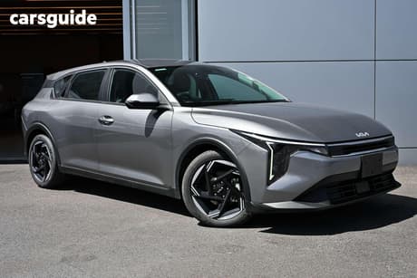 Grey 2025 Kia K4 Hatchback Sport+
