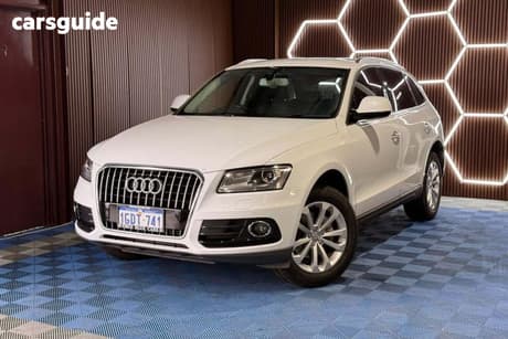 White 2015 Audi Q5 SUV TFSI