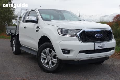 White 2022 Ford Ranger Super Cab Utility Xlt 3.2 (4X4)