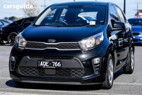 Black 2017 Kia Picanto Hatchback S (Aeb)