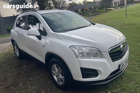 White 2014 Holden Trax Wagon Ls