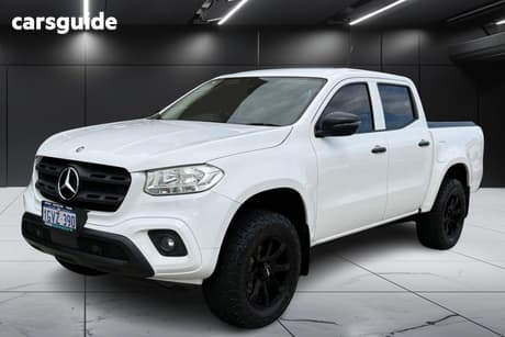 White 2018 Mercedes-Benz X250 Dual Cab Pick-up D Pure (4Matic)