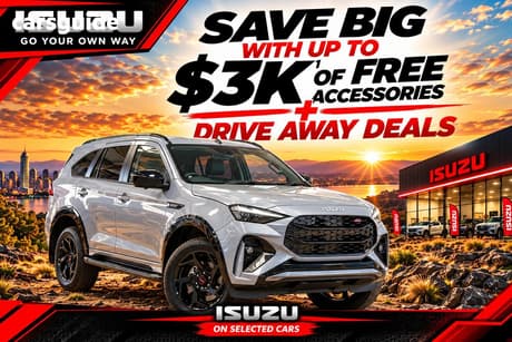 Silver 2026 Isuzu MU-X Wagon X-Terrain (4X4)