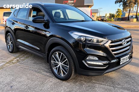 Black 2015 Hyundai Tucson Wagon Active X (Fwd)