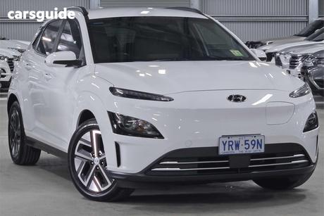 White 2022 Hyundai Kona Wagon Elite Electric Std Range