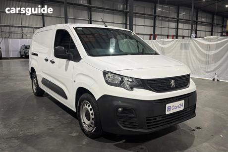White 2021 Peugeot Partner Van Lwb