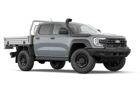 Grey 2026 Ford Ranger Dual Cab Chassis Super Duty (4X4)