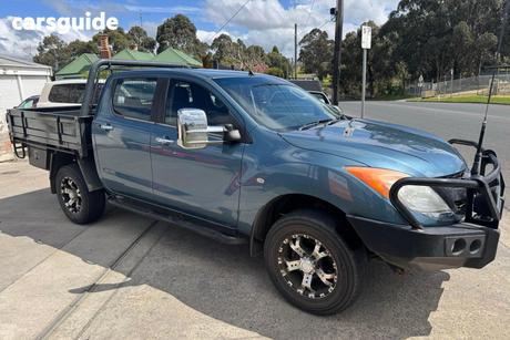 Blue 2013 Mazda BT-50 Dual Cab Utility Xtr (4X4)