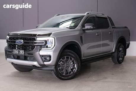 Silver 2026 Ford Ranger Double Cab Pick Up Wildtrak 3.0 (4X4)