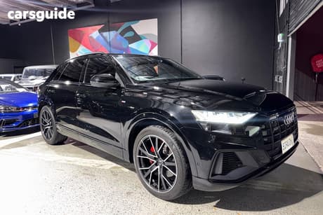 Black 2022 Audi Q8 Wagon 50 Tdi Quattro S Line Mhev