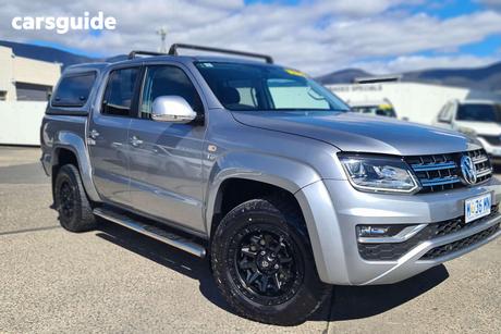 Silver 2022 Volkswagen Amarok Dual Cab Utility Tdi580 Highline 4Motion