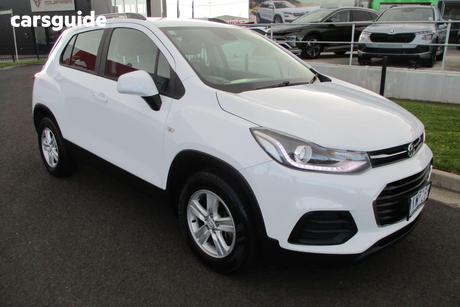 White 2017 Holden Trax Wagon Ls