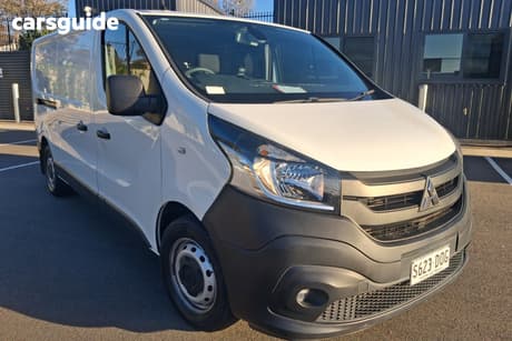White 2020 Mitsubishi Express Van Glx Lwb