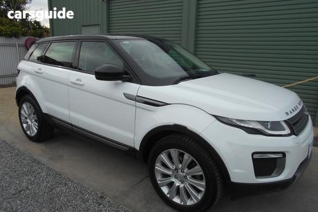 White 2016 Land Rover Range Rover Evoque Wagon Td4 180 Se