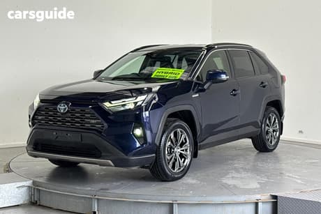 Blue 2023 Toyota RAV4 Wagon Gxl (Awd) Hybrid