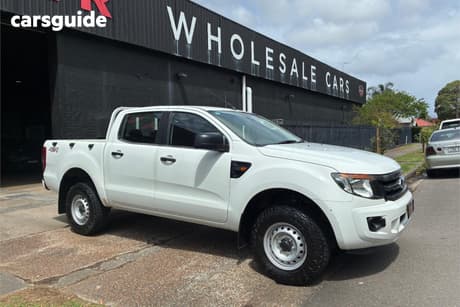 White 2015 Ford Ranger Dual Cab Utility Xl 3.2 (4X4)
