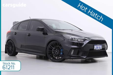Black 2017 Ford Focus Hatchback Rs