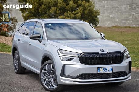 Silver 2025 Skoda Kodiaq Wagon Sportline (4X4)