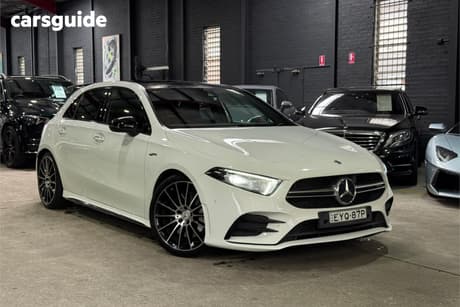 White 2020 Mercedes-Benz A35 Hatchback 4Matic