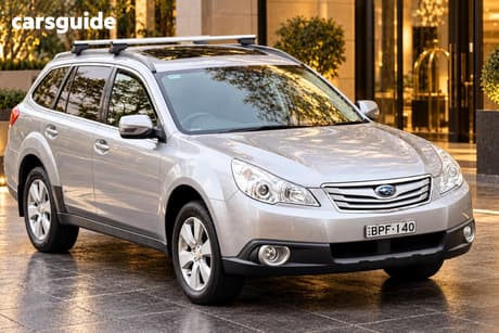 Grey 2010 Subaru Outback Wagon 2.5I Premium (Sat-Nav)
