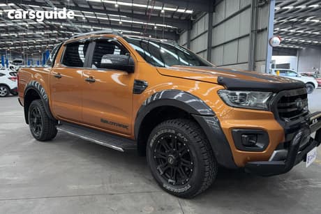 Orange 2021 Ford Ranger Double Cab Pick Up Wildtrak 2.0 (4X4)