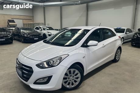 White 2015 Hyundai I30 Hatchback Active