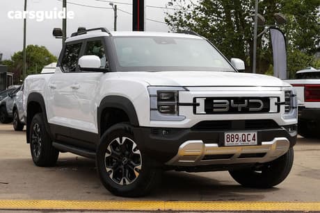 White 2026 BYD Shark 6 Dual Cab Utility Performance
