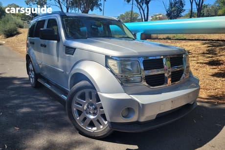 Silver 2009 Dodge Nitro Wagon Sx