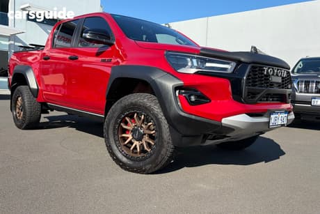 Red 2023 Toyota Hilux Double Cab Pick Up Rogue (4X4)