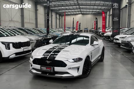 Black 2018 Ford Mustang Coupe Fastback Gt 5.0 V8