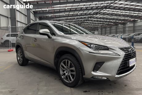 Silver 2018 Lexus NX300H Wagon Luxury Hybrid (Fwd)