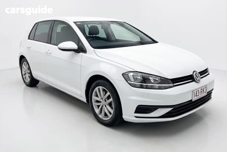 White 2018 Volkswagen Golf Hatchback 110 Tsi Trendline