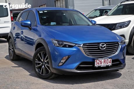 Blue 2016 Mazda CX-3 Wagon S Touring (Awd)
