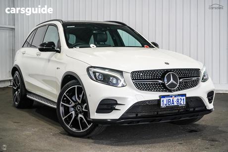 White 2018 Mercedes-Benz GLC43 Wagon 4Matic
