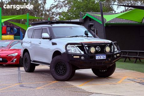Silver 2015 Nissan Patrol Wagon Ti-L (4X4)