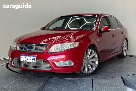 Red 2008 Ford Falcon Sedan G6E Turbo