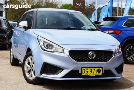 Silver 2021 MG MG3 Hatchback Core