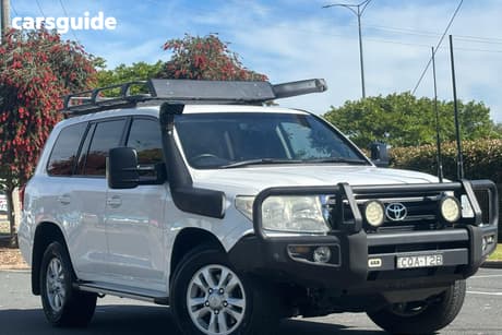 White 2013 Toyota Landcruiser Wagon Gxl (4X4)