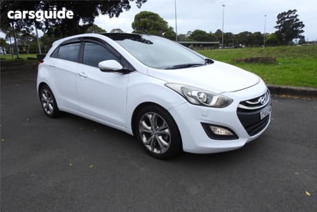 White 2014 Hyundai I30 Hatchback Premium