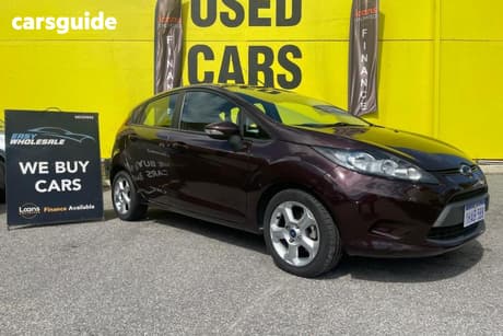 Red 2009 Ford Fiesta Hatchback Lx
