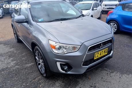 Grey 2016 Mitsubishi ASX Wagon Ls (4Wd)