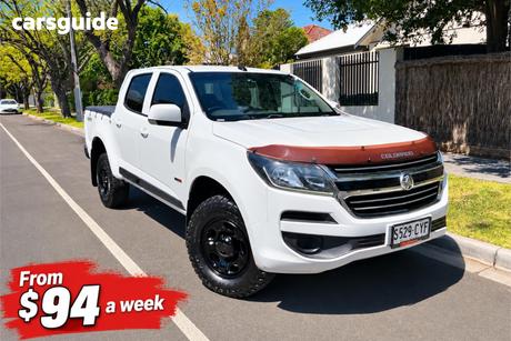 White 2017 Holden Colorado Crew Cab Pickup Ls (4X4)